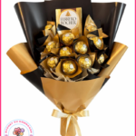 Buchet cu bomboane Ferrero Rocher