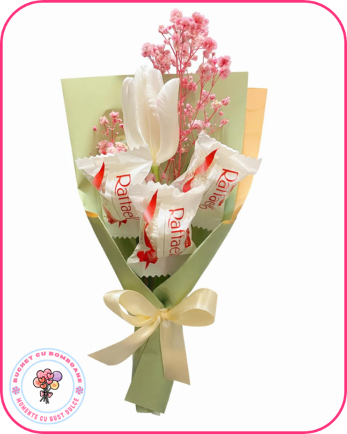 Buchet-mic-bomboane-și-flori Buchet mic bomboane și flori