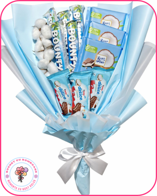 buchet-cocos-și-ciocolata Buchet cu cocos și ciocolată